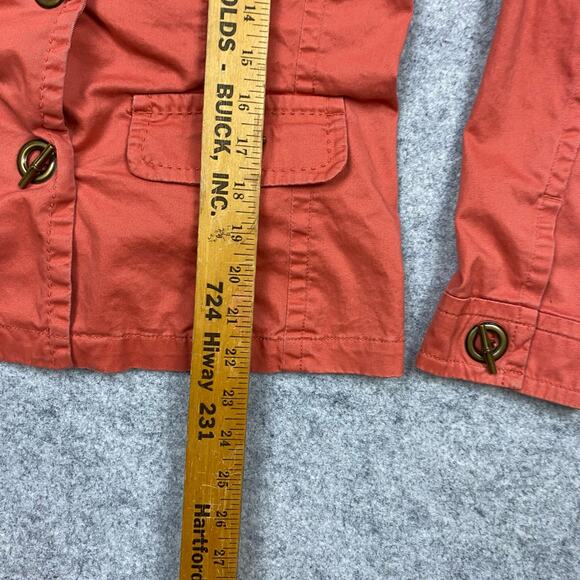 LAL live a little jacket womens M toggle bold statement artsy sailor retro ocean - Picture 7 of 9